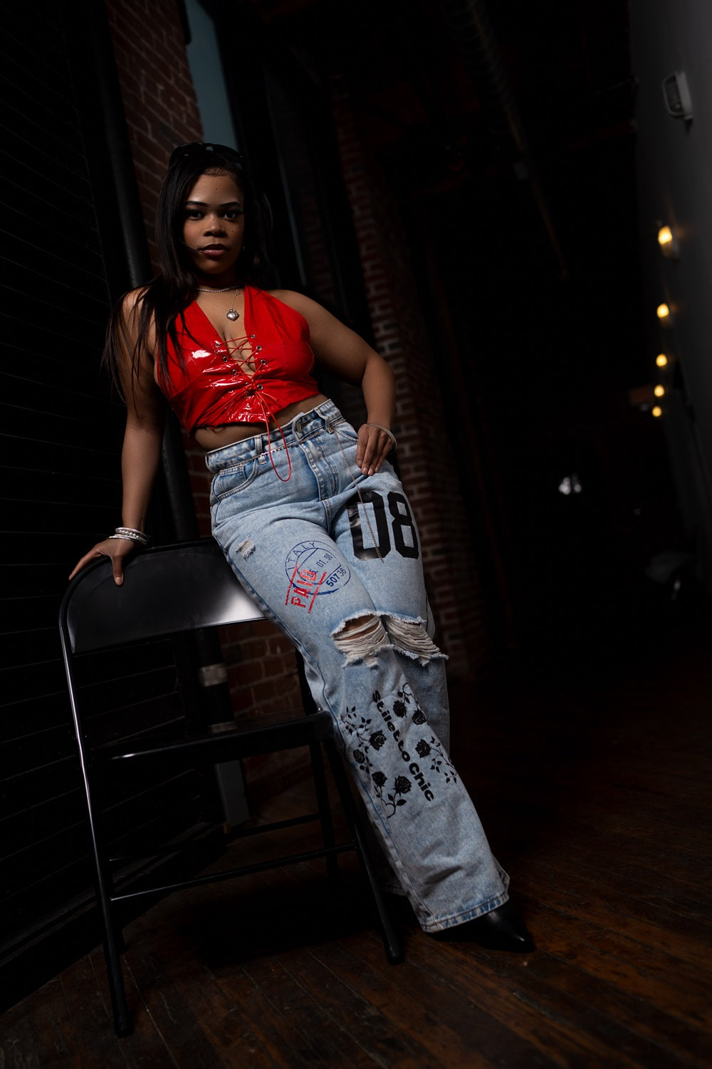 Stiletto Chic Denim Jeans