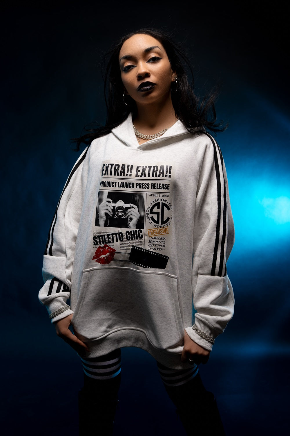 Stiletto Chic Rodeo Hoodie