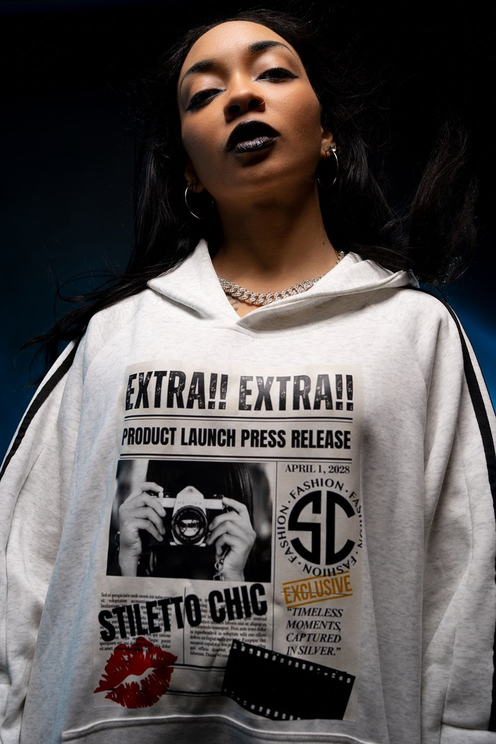 Stiletto Chic Rodeo Hoodie